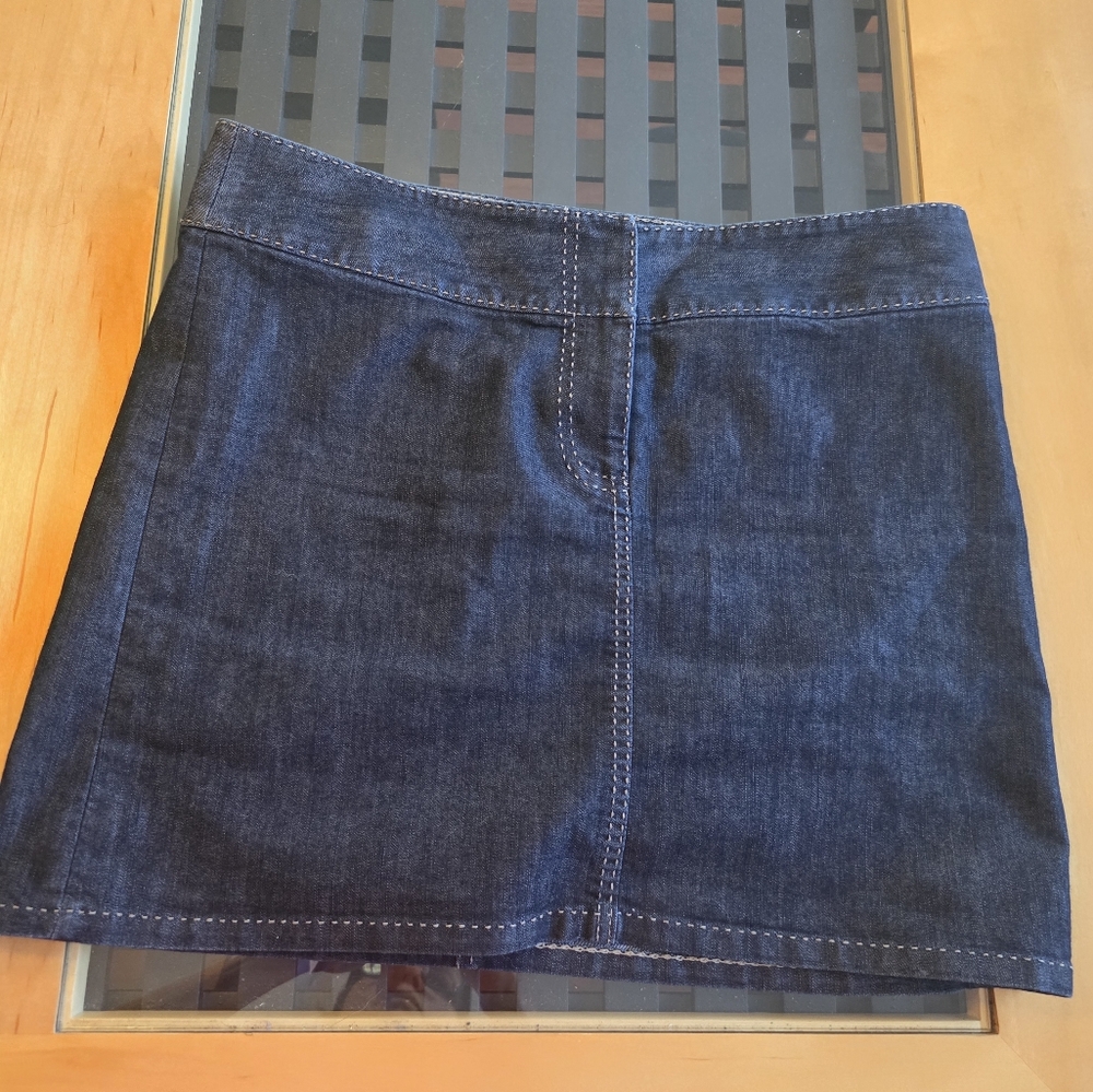 Kenneth Cole Reaction Dark Blue Denim 15 1/2" Long